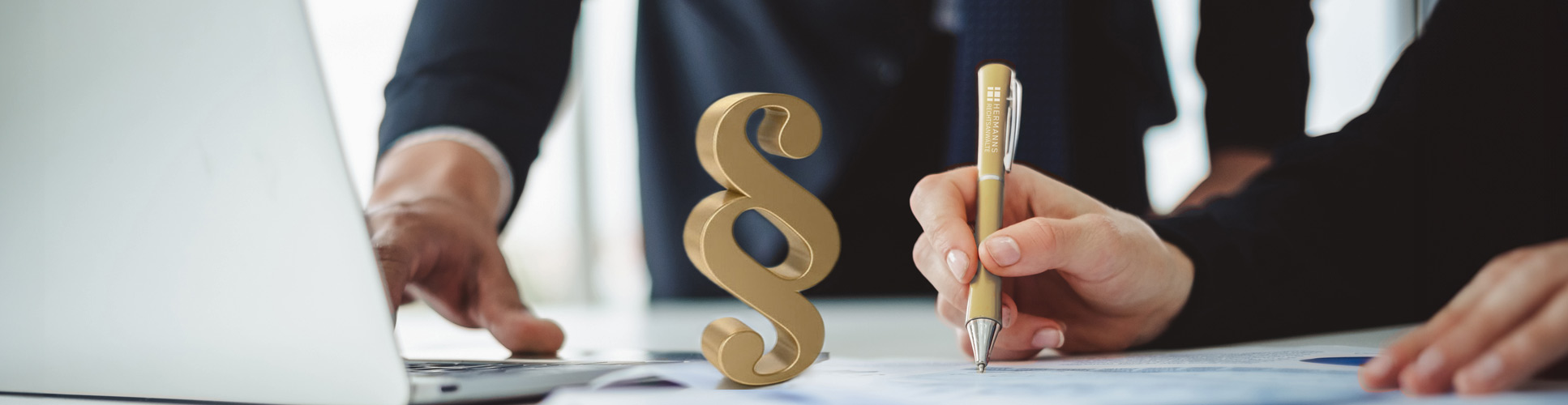 Allgemeines Zivilrecht - Rechtsberatung Rechtsanwälte Hermanns Vertragsunterzeichnung - Rechtskonform und sicher