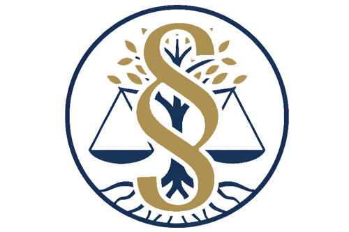 Allgemeines Zivilrecht Die Waage der Justizia kombiniert mit Paragraphen Zeichen